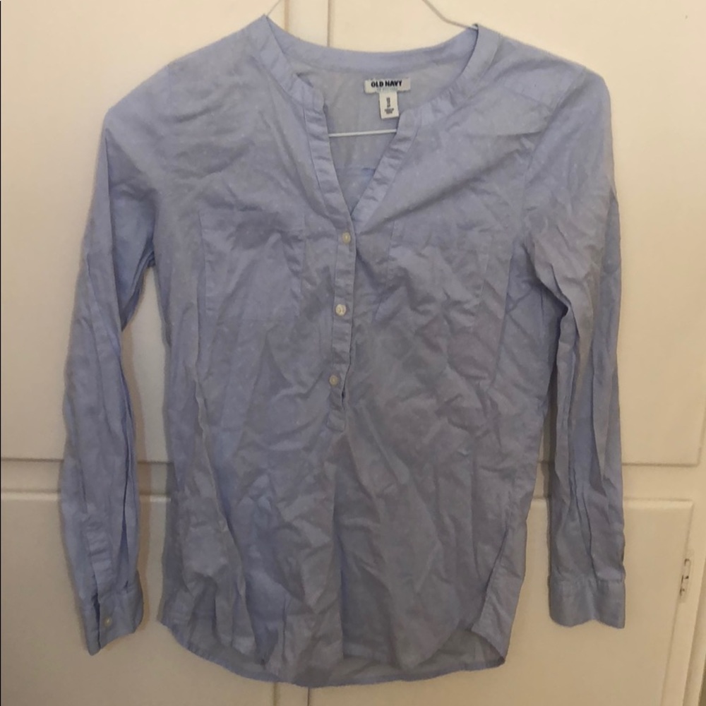 Light blue old navy blouse